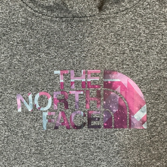 The North Face Women’s Galaxy Logo Pullover Hoodie Gray XL - Picture 2 of 6